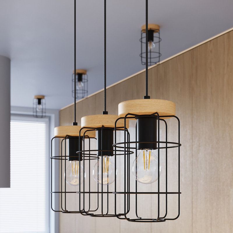 3 - Light Stainless Steel Pendant