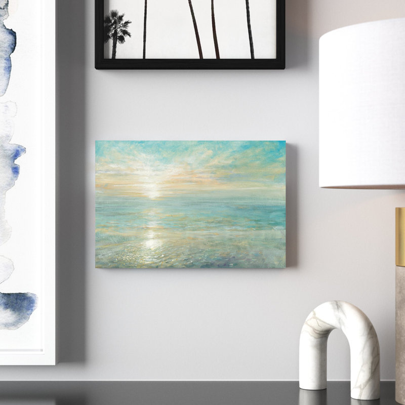 « Sunrise » par Danhui Nai - reproduction, Toile, H 8 po x l 12 po x P 0,75 po, Pas de tapis