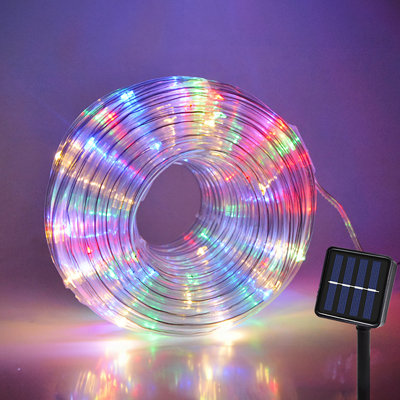 1000cm Solar Powered 100 - Bulb Cord String Light