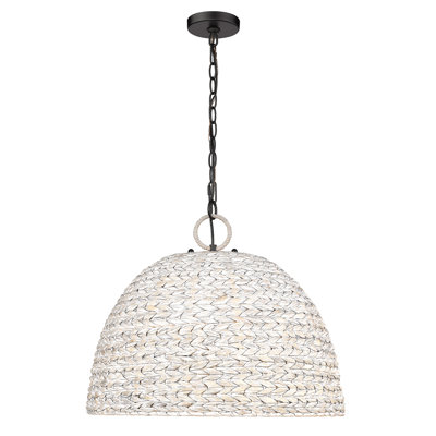 Yelverton 5-Light Matte Black Finish Pendant
