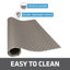 Tapis sous-lavabo XL, doublure d'armoire protectrice pour la cuisine et la salle de bain - absorbant, imperméable et ajustable (24 po x 59 po) (taupe) (fabriqué aux États-Unis)-2030351383-2030351386