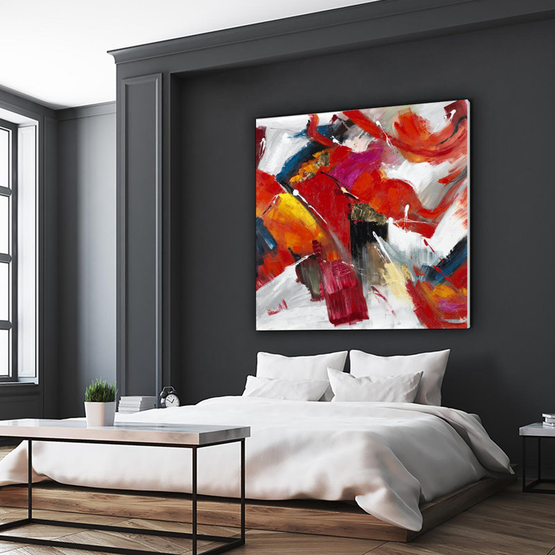 «Stop To Stare On Canvas» par Daleno, reproduction d'art, H 54 po x l 54 po x P 1,5 po