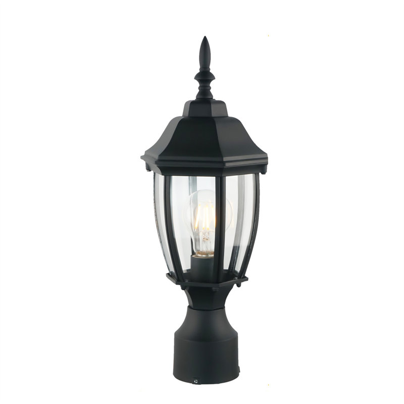 Réverbère d'extérieur TONWIN, Noir mat