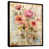 Toile avec cadre flottant noir sélectionné
