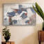 «Blue Abstract», reproduction sur toile-93392366-93392367