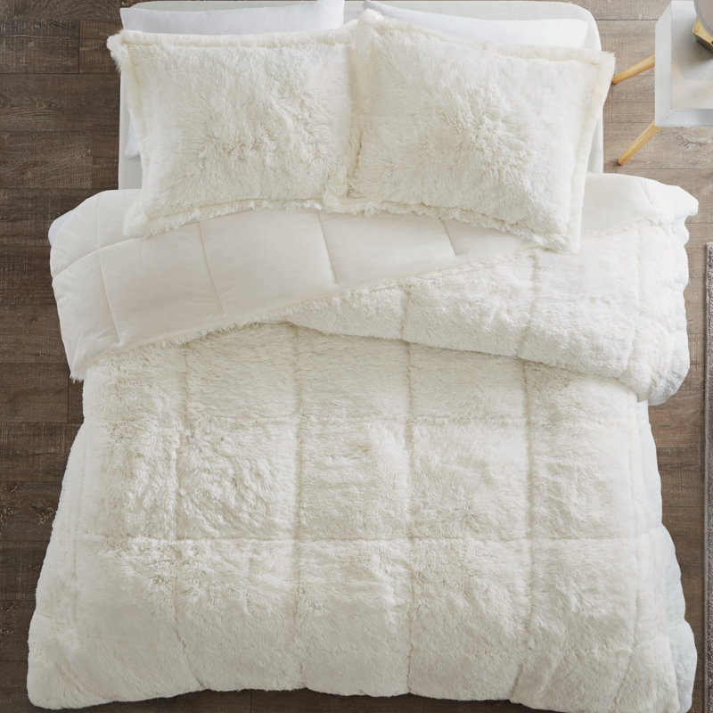 Comforter Set, Twin Comforter + 1 Sham, Ivory