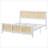 Bed Frame with Headboard, Bohemian Platform Bed Frame with Strong Metal Slats Support, No Box Spring Needed, Noise-Free Design-1430768398-1430768402
