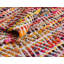 Tapis abstrait en coton fait à la main Tedesco-902270197