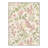  Aura Floral Machine Washable Pink/Beige/Green Indoor Area Rug With Non-Slip Backing-1552205539-1555373915