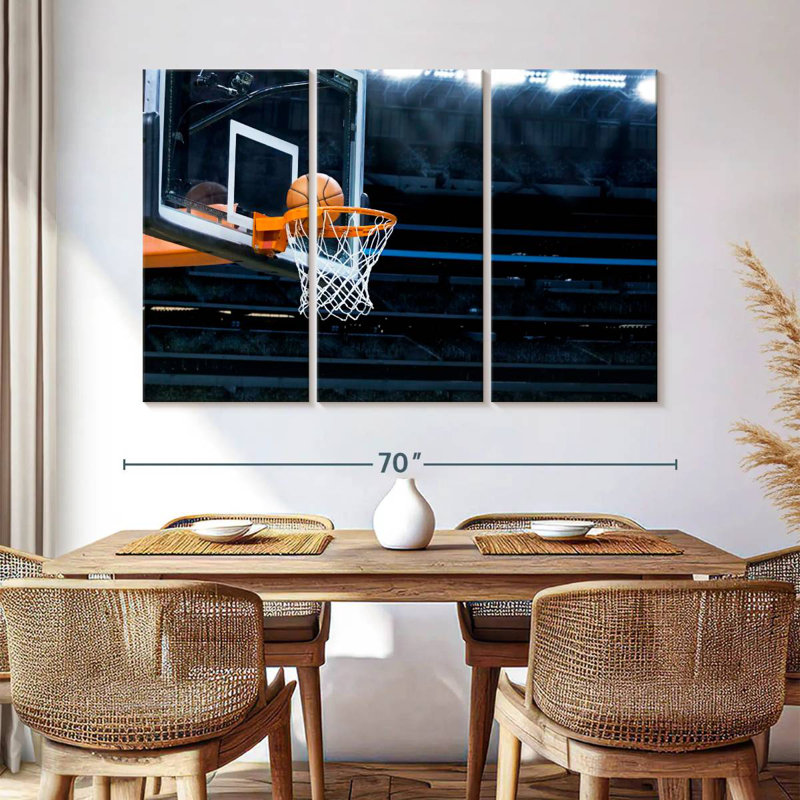 Panier de basketball Sireci, H 28 po x l 45 po