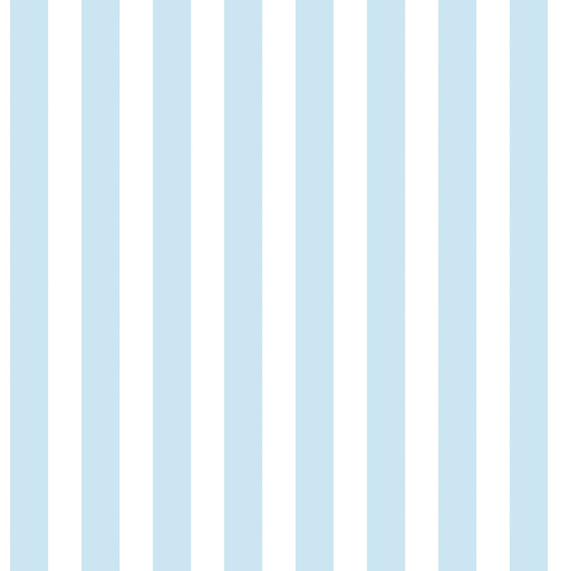 Deljan 10m x 53cm Matte Wallpaper Roll, Light Blue