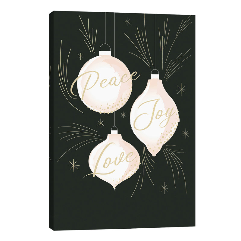 Elegant Christmas I by Jennifer Ellory - Wrapped Canvas Print, 66.04 cm H x 45.72 cm W x 1.91 cm D