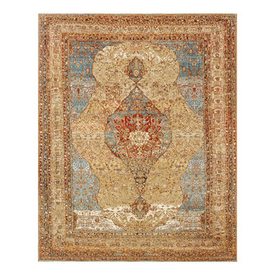 Indoor/Outdoor Traditional Area Rug