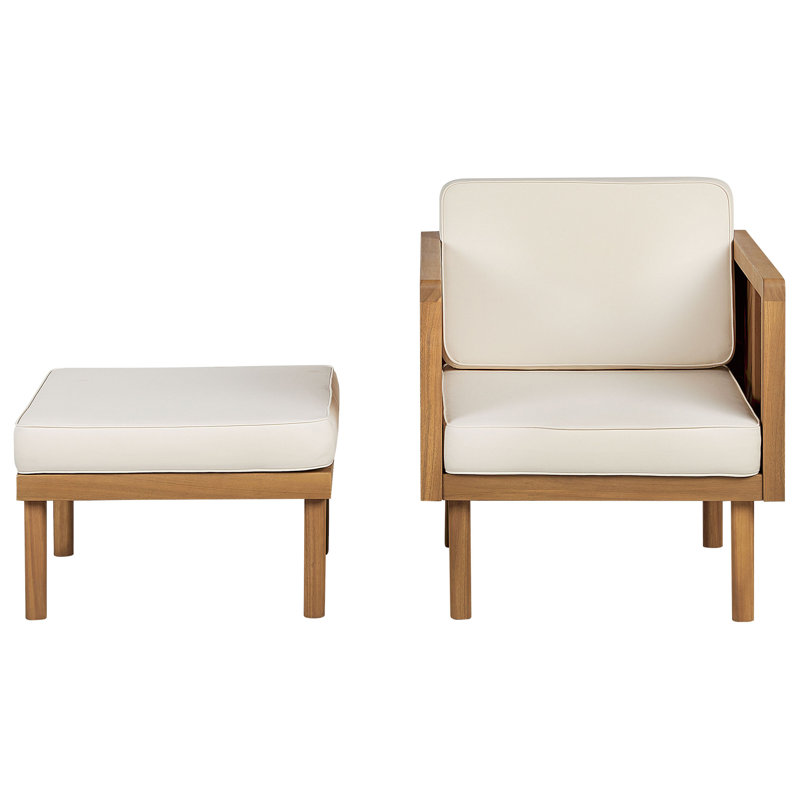 Welara Wood Outdoor Lounge Chair
