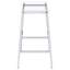 Staten Chrome Backless Bar Stool(Only Dining Chairs)-2050247871
