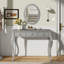 Meuble-lavabo de luxe avec miroir ovale-1458812454