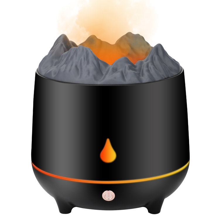 Flame Volcano Air Humidifier Fire Aroma Diffuser Ultrasonic Mist