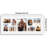 12X30 Collage Picture Frame - Fits One 8X10 Photo And Eight 4X6 Photos Or One 12X30 Photo-100681396