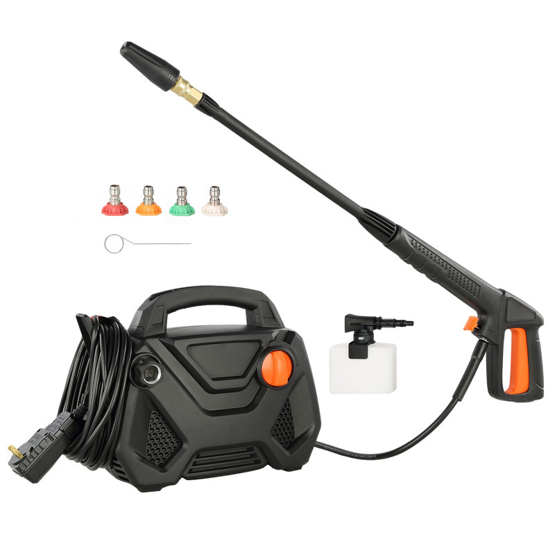 Laveuse à pression électrique VEVOR 2150 PSI Portable Power Washer 1.85GPM 20ft