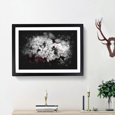 Winters Bloom Flowers - Picture Frame Graphic Art Print
