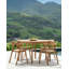 Bok Outdoor Round Teak Dining Table