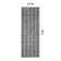 Bohemian Stripe Lines Shag Rug – White – Medium Pile, Textured Look, Easy To Clean