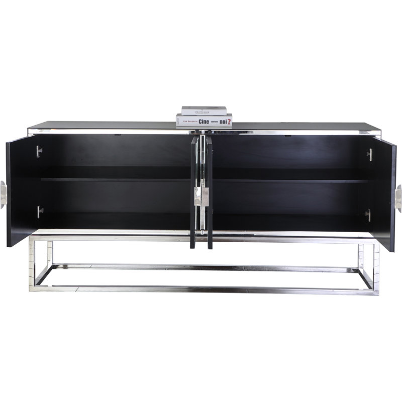 Table buffet Marbella Analea, Chrome