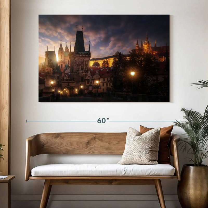 Lilie Prague Sun, 34" H x 51" W