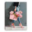 «Pink Bloom Walk», art mural sur toile tendue-1250916344