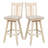 Derene Swivel Solid Wood Counter Stool-43743878