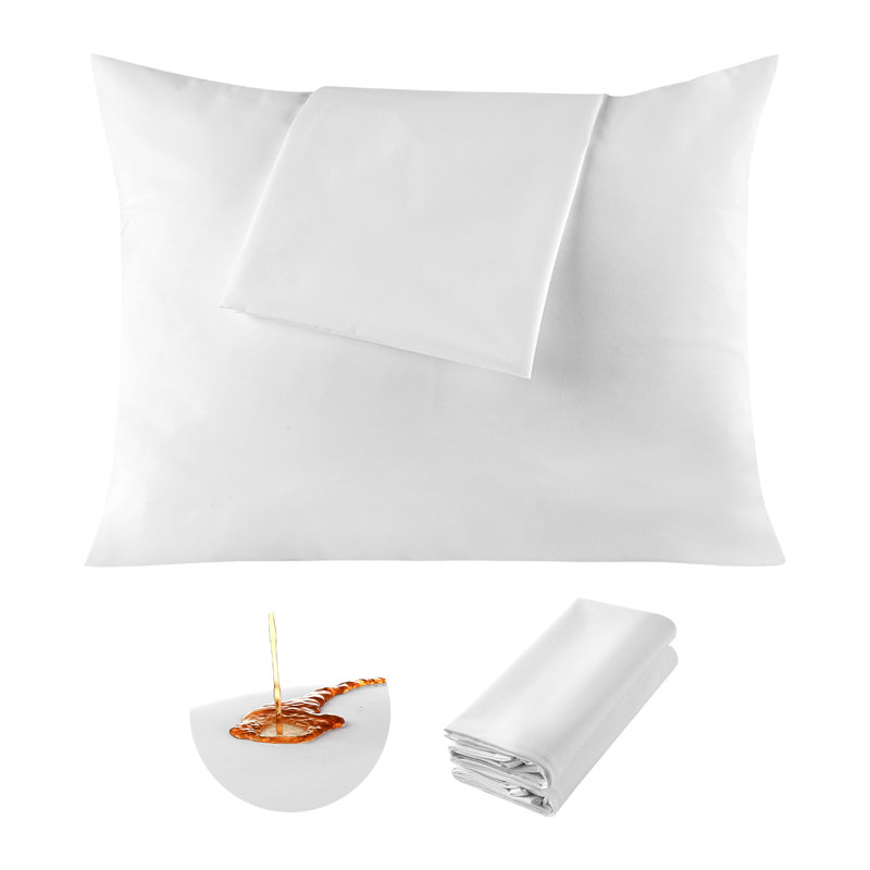 Pillow Protectors with Hidden Zipper Standard  Dust & Stain Proof