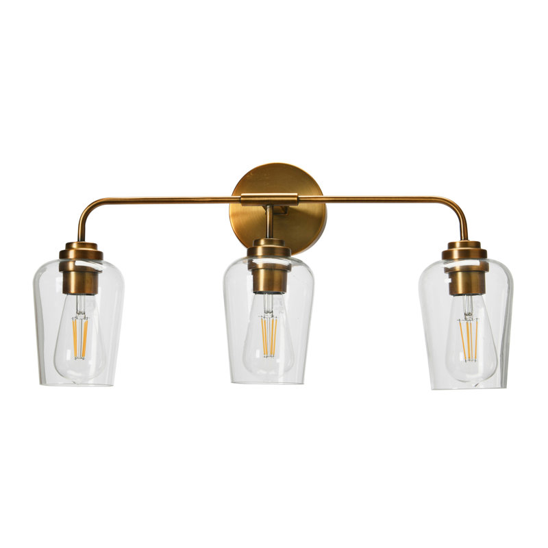 Sandy 3 - Light Vanity Light, Brushed Bronze