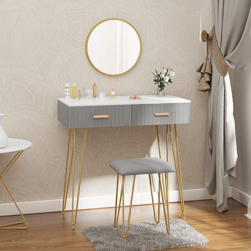 Casnovia Dressing Table with Mirror