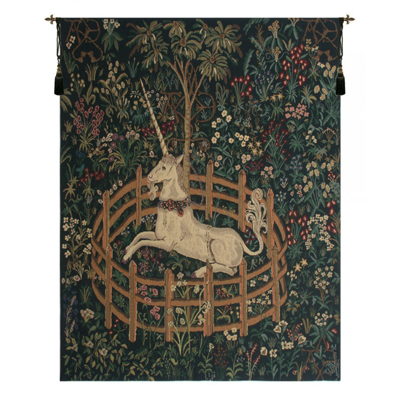 Loom Woven Cotton Blend Wall Hanging, 34" H x 27" W