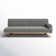 Elsmere 81" Upholstered Convertible Sofa
