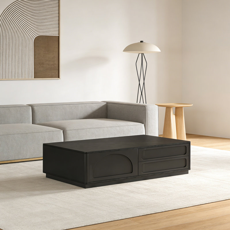 Table basse Minimalist, H 17,71 po x L 47,24 po x l 23,62 po