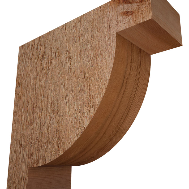 Alpine Rough Sawn, Cèdre rouge, H 12 po x l 12 po x P 4 po