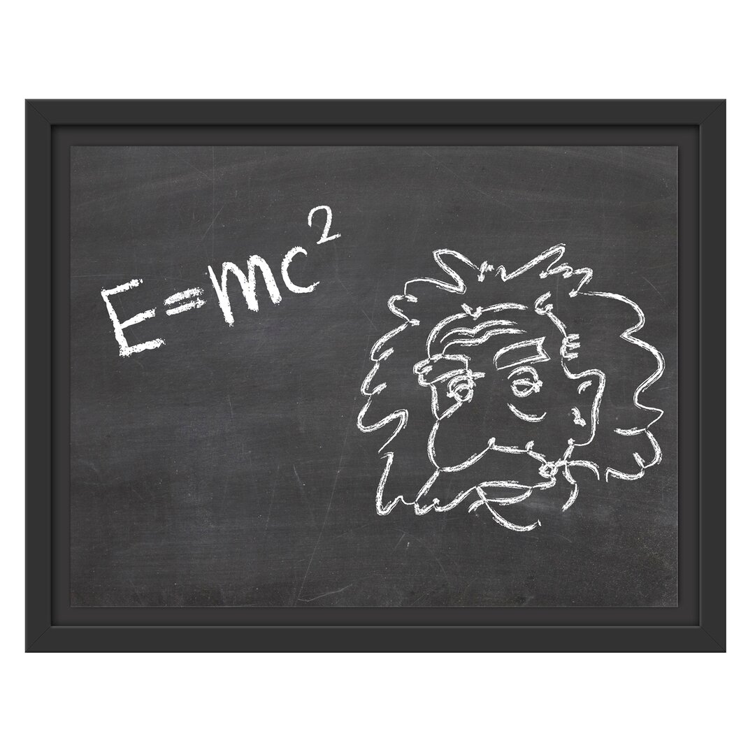 Gerahmtes Wandbild Albert Einstein