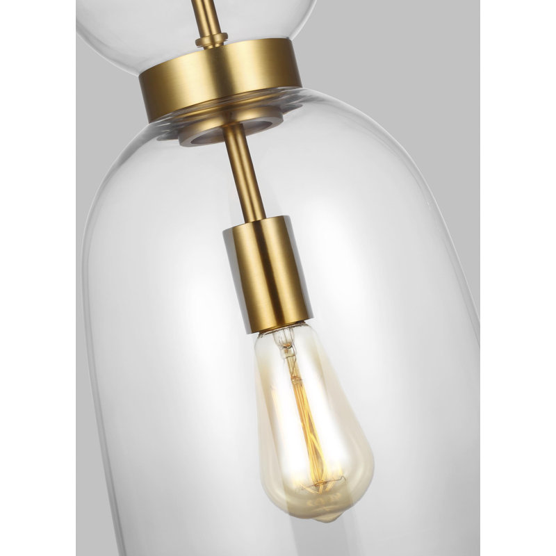 Luminaire suspendu haute Londyn, Transparent
