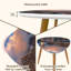 Ensemble de 2 tables basses gigognes Triangle