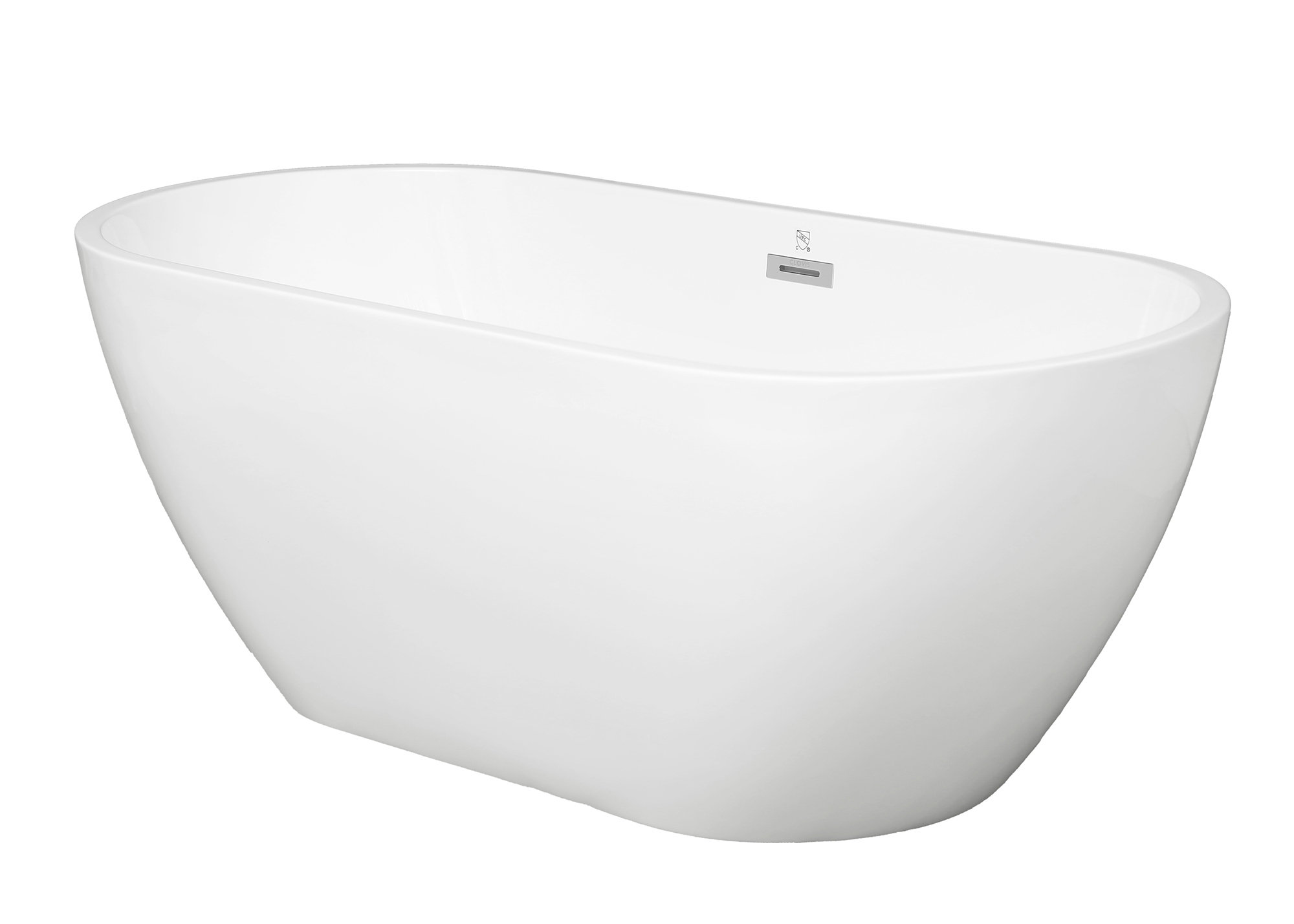 wendeway 55.12'' x 28.35'' Freestanding Bathtub,Soaking Bathtub,Acrylic