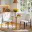 Ensemble de 2 chaises d'appoint rembourrées Modern Minimalist