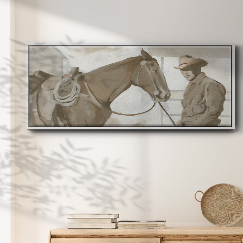 «Work Friends I», toile encadrée