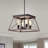 Kahla 4 - Light Geometric Chandelier