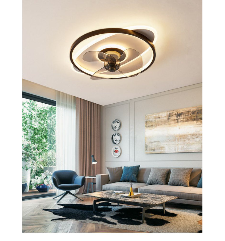 Herzig 28cm Ceiling Fan with LED Lights