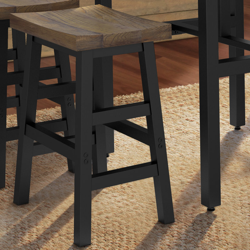 Bascom Counter Stool with Metal Frame