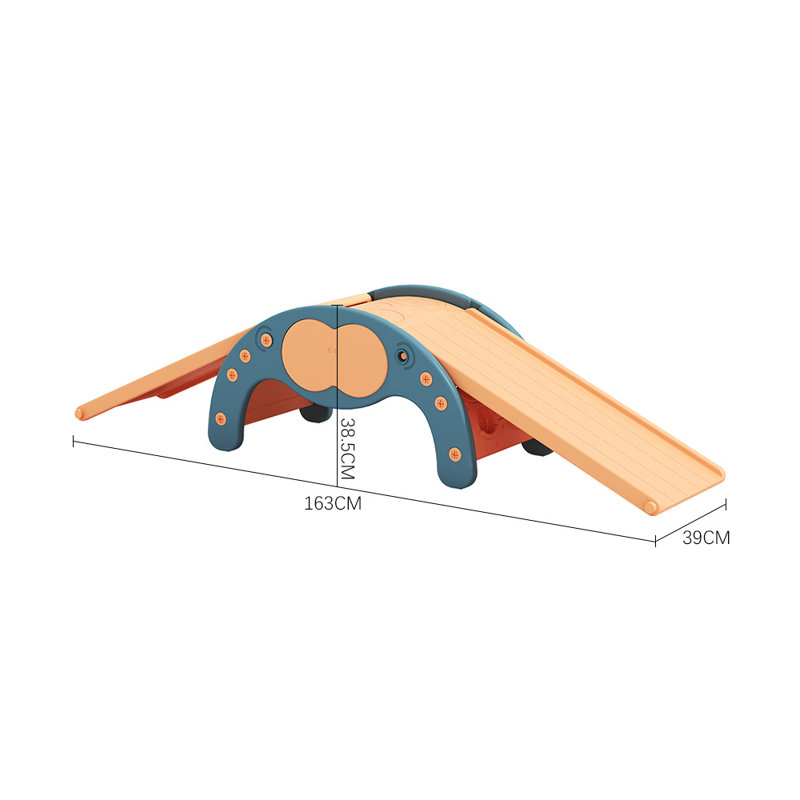 Freeport Park Indoor Slide, Blue/Orange