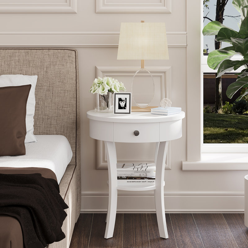 20'' W Nightstand, White