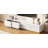 Luxury Fluted Tv Stand For Tvs Up To 85", Faux Marble Tabletop Media Console With 4 Drawers, Modern Entertainment Center With Gold Base For Living Room-101065574