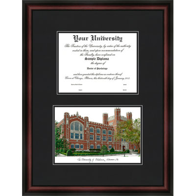 Cadre de diplôme diplomate oklahoma bientôt NCAA